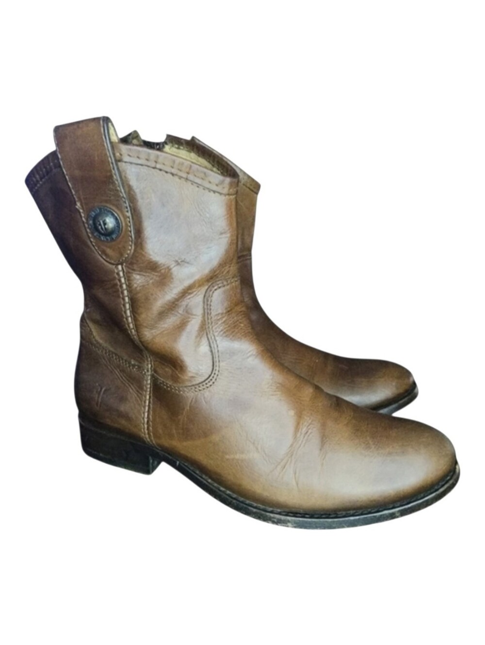 Frye Melissa Button Short Boot, Womens 5.5